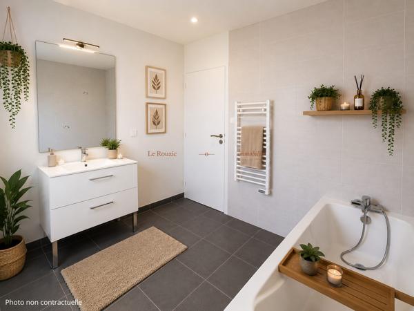 Maison 4 chambres avec garage et jardin