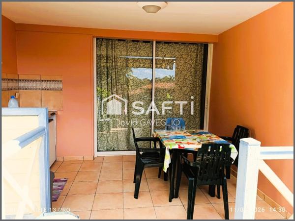 Agréable studio situé à 200 mètres de la plage