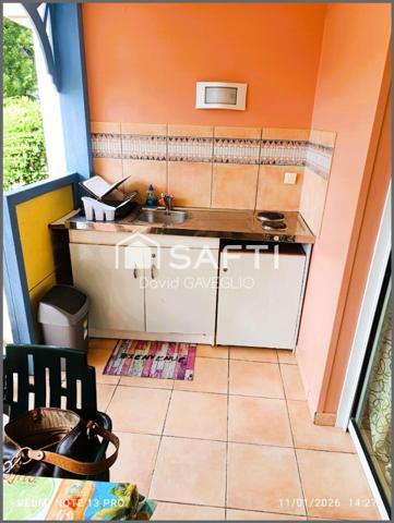 Agréable studio situé à 200 mètres de la plage
