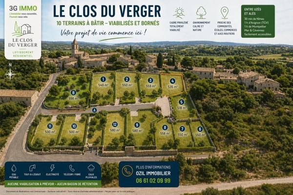 Vente / Terrain constructible