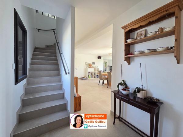 ROSCOFF : Contemporaine de 155m² - vie de plain pied - Proximité mer - Belle prestation