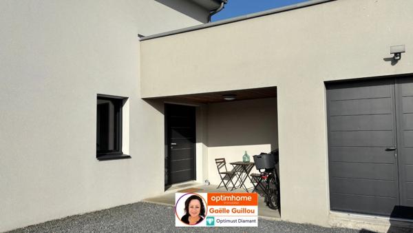 ROSCOFF : Contemporaine de 155m² - vie de plain pied - Proximité mer - Belle prestation