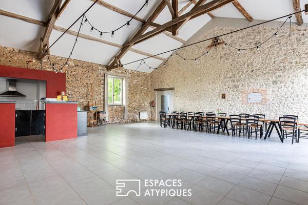 Propriété de charme avec gîtes et réception en plein vignoble