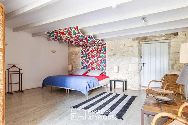 Propriété de charme avec gîtes et réception en plein vignoble