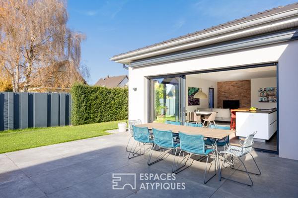 Contemporaine de plain-pied aux prestations soignées