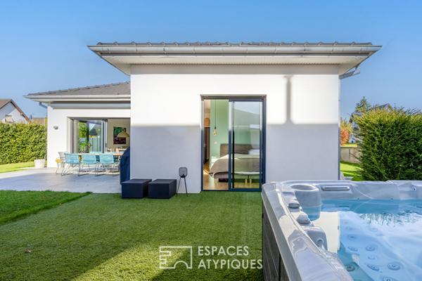 Contemporaine de plain-pied aux prestations soignées