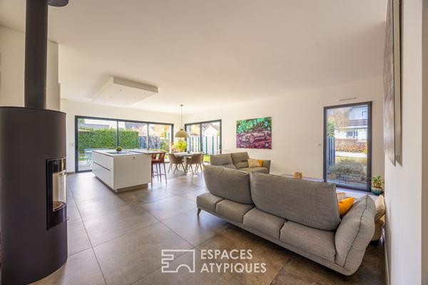 Contemporaine de plain-pied aux prestations soignées