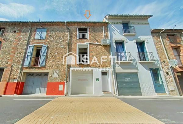 Maison de village 69 m² habitables + garage :33 m²