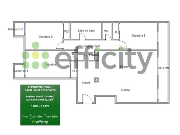 Appartement
         4 pièces
        - 101 m² 531 000 € *