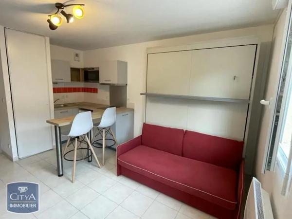 Location appartement 1 pièce de 26.11m²