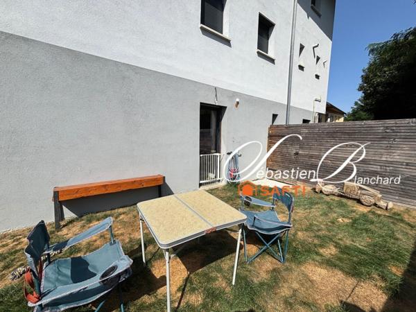 Coup de cœur T2 avec jardin privatif en plein centre de Rumilly (74)