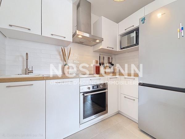 MANDELIEU : 2P REZ DE JARDIN - Rénové - au calme