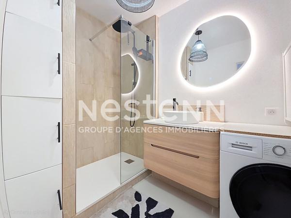 MANDELIEU : 2P REZ DE JARDIN - Rénové - au calme