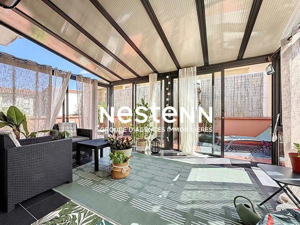 Appartement Perpignan 3 pièces avec véranda, terrasse et cave