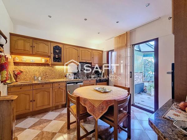 Maison 3 chambres - Véranda - Cadre verdoyant