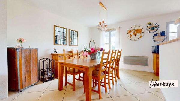Maison familiale 5 pièces 110 m² – 4 chambres – Jardin et terrasses – Bruyères-sur-Oise