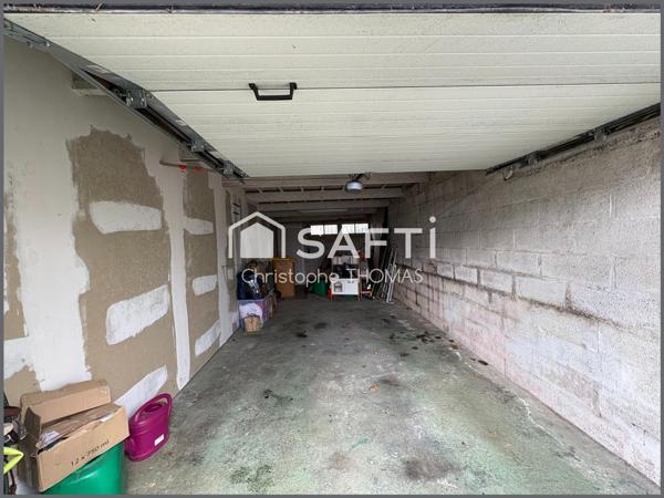 Maison familiale lumineuse avec un jardin clos