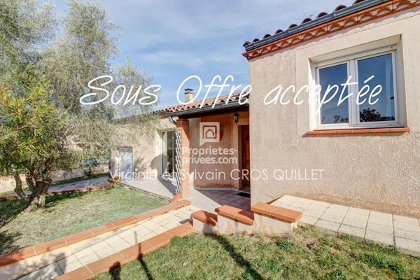 Maison Quint Fonsegrives T4 96 m2- GARAGE, CAVE et annexe