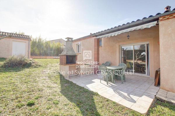 Maison Quint Fonsegrives T4 96 m2- GARAGE, CAVE et annexe