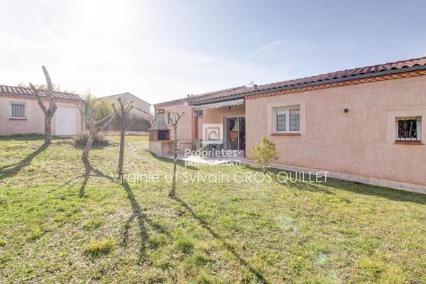 Maison Quint Fonsegrives T4 96 m2- GARAGE, CAVE et annexe