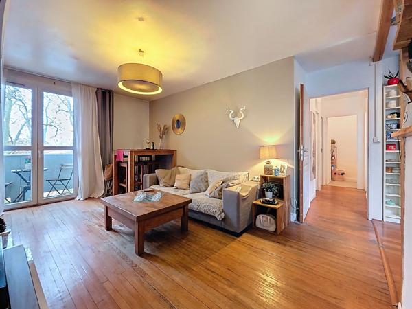 Toulouse (31000) A VENDRE - TLSE 31000 - Appartement 3/4 pièces avec balcon, loggia et cave