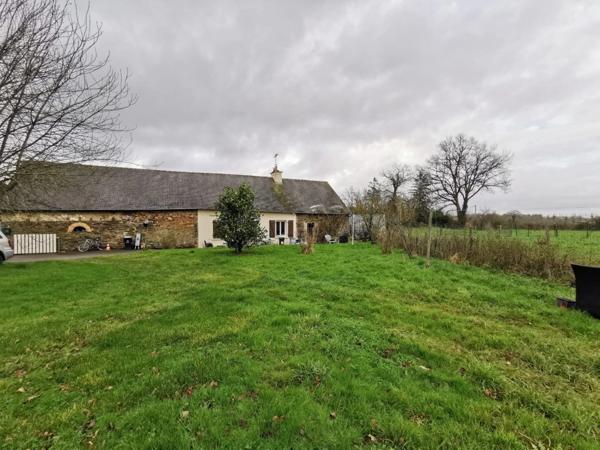 GUIPRY-MESSAC 35480 - Maison d'habitation 2 p, 1 chambre et dépendance sur terrain de 9600 m²