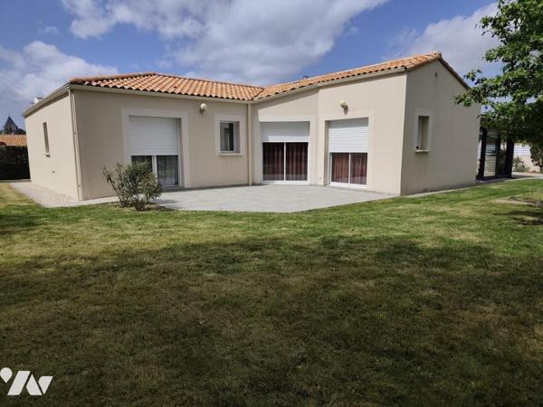 Belle maison contemporaine de plain-pied 3 chambres