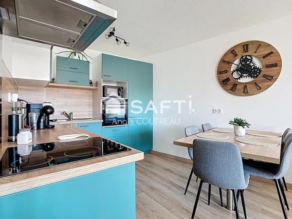 CHARMANT APPARTEMENT RÉNOVÉ AVEC GOÛT DANS ENVIRONNEMENT CALME