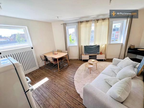 Location                                                      Appartement
                        
                     2 pièces                      42 m2                     à Tourcoing