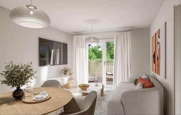 Dpt Finistère (29), à vendre QUIMPER appartement T2 de 55 m² habitable - Terrasse - Parking souterrain - Box.