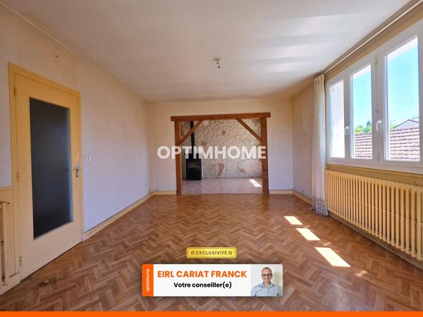 MAISON DE 114 M² AVEC DÉPENDANCES, L’ENSEMBLE SUR 1671 M² DE TERRAIN >
