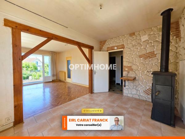 MAISON DE 114 M² AVEC DÉPENDANCES, L’ENSEMBLE SUR 1671 M² DE TERRAIN >