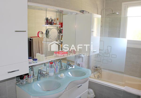 Maison 4 chambres avec garage et jardin