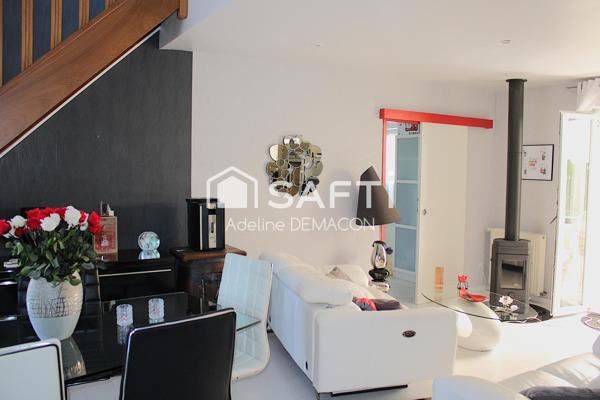 Maison 4 chambres avec garage et jardin