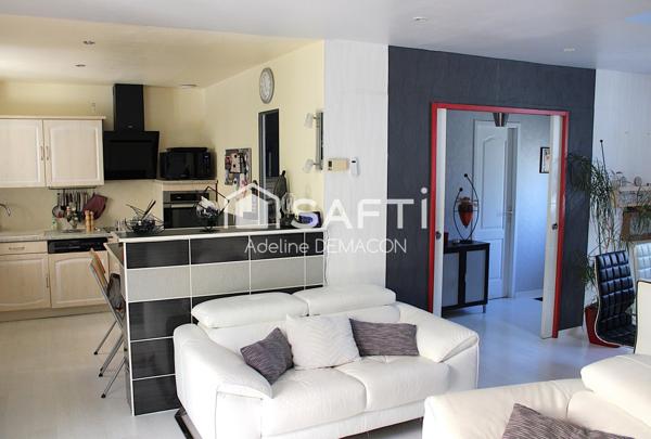 Maison 4 chambres avec garage et jardin