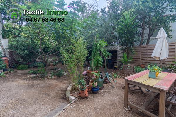 Sète, centre-ville, appartement, 4 pièces, jardin.