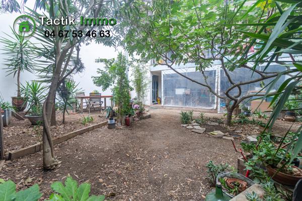 Sète, centre-ville, appartement, 4 pièces, jardin.