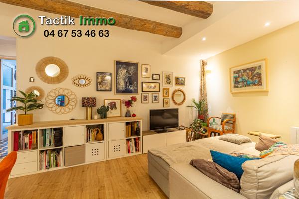 Sète, centre-ville, appartement, 4 pièces, jardin.