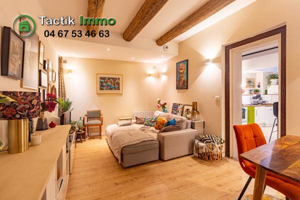 Sète, centre-ville, appartement, 4 pièces, jardin.