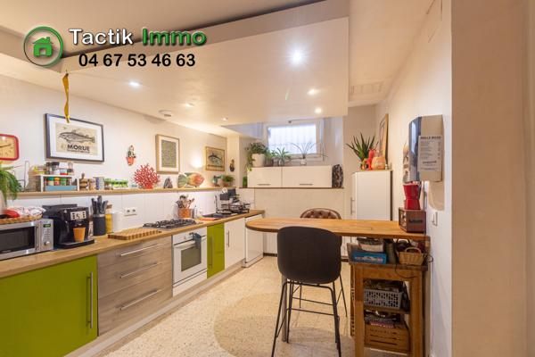 Sète, centre-ville, appartement, 4 pièces, jardin.
