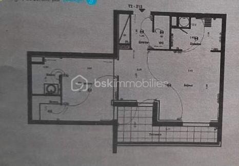 Appartement de 45,60 m²