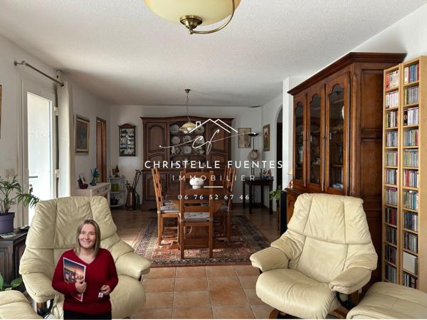 HERAULT - MEZE (34140) - VILLA PLAIN PIEDS - 4 PIECES - 88M2 - GARAGE - 350M2 TERRAIN