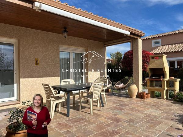 HERAULT - MEZE (34140) - VILLA PLAIN PIEDS - 4 PIECES - 88M2 - GARAGE - 350M2 TERRAIN