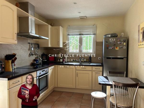 HERAULT - MEZE (34140) - VILLA PLAIN PIEDS - 4 PIECES - 88M2 - GARAGE - 350M2 TERRAIN