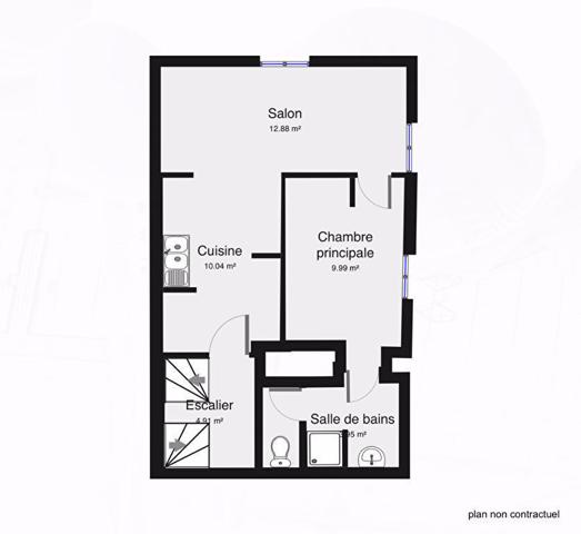 Appartement Brissac Quince 2 pièce(s) 35 m2