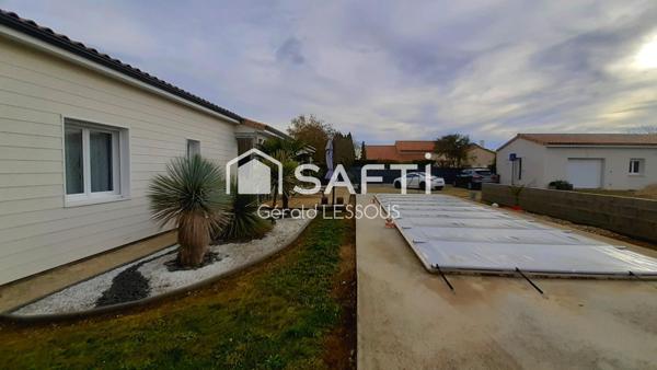 Très beau pavillon de plain pied avec piscine