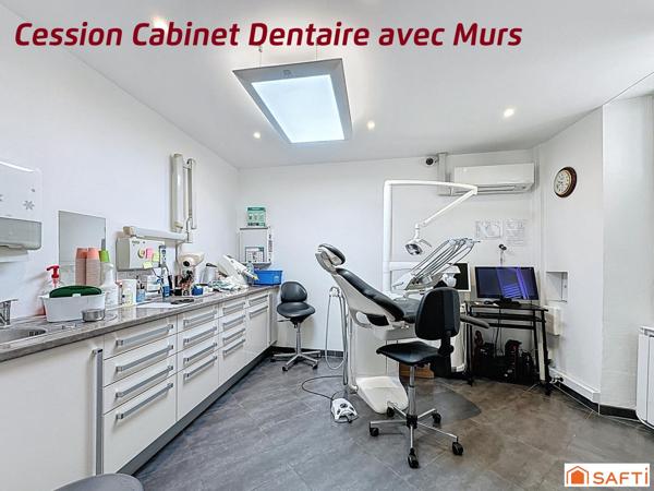 Cabinet dentaire clés en mains avec murs