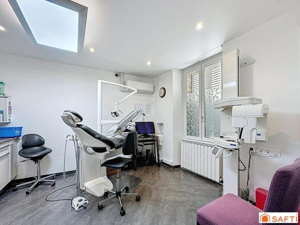 Cabinet dentaire clés en mains avec murs