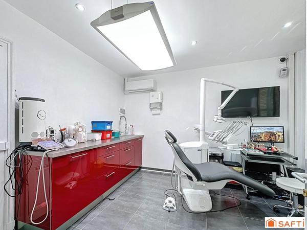 Cabinet dentaire clés en mains avec murs
