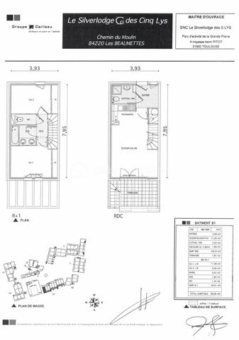 Appartement de 55 m²